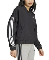 adidas Women's Essentials 3-Stripes Lifestyle Bomber Jacket