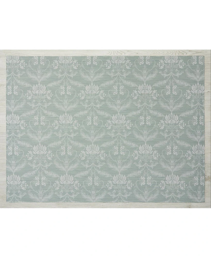 Chilewich Martha Stewart Damask Rug, 23"x36"