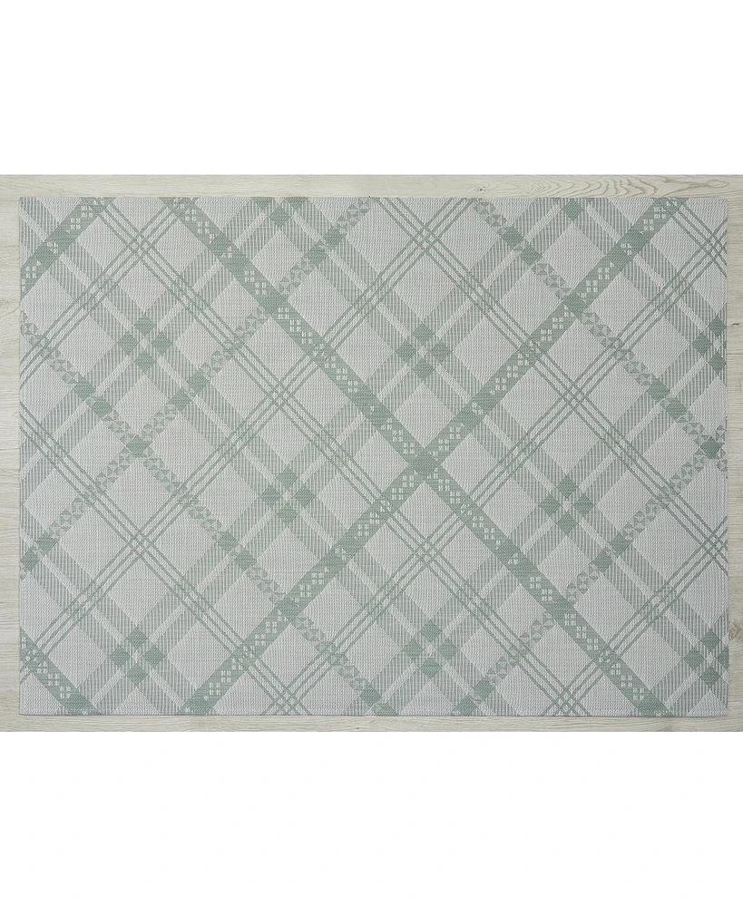 Chilewich Martha Stewart Ribbons Rug, 30"x106"