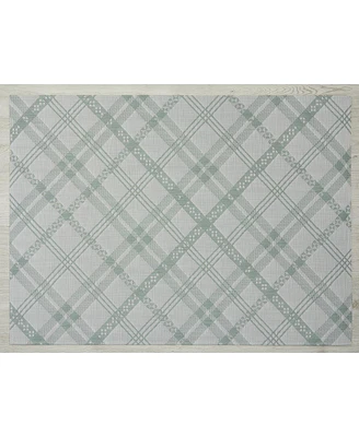 Chilewich Martha Stewart Ribbons Rug, 30"x106"