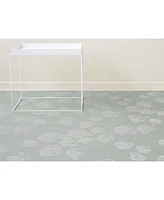 Chilewich Martha Stewart Rosette Rug, 23"x36"