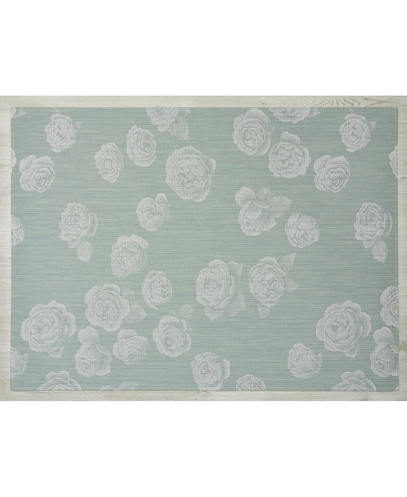 Chilewich Martha Stewart Rosette Rug, 46"x72"