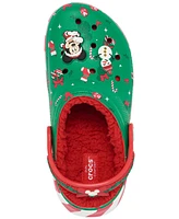 Crocs Little Kids Mickey Mouse Lined Clogs from Finish Line