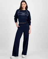 Hippie Rose Juniors Fleece Crewneck Sweatshirt Sweat Shorts Sweat Pants
