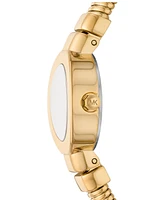 Michael Kors Women's Gramercy Two-Hand Gold-Tone Stainless Steel Watch, 21mm