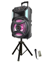 Toptech Max-15 Bluetooth Speaker, 15" Woofer, 6000W, Disco Light