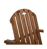 Patio Chairs 2 pcs Solid Acacia Wood