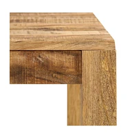 Dining Table Solid Mango Wood 32.3"x31.5"x29.9"