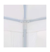 vidaXL Party Tent 9.8'x29.5' Pe White