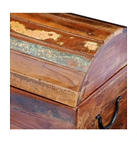 vidaXL Reclaimed Storage Chest Solid Wood