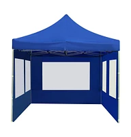 vidaXL Professional Folding Party Tent with Walls Aluminum 19.7'x9.8