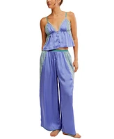 Free People Women's Anywhere With You Lace-Trim Lounge Set