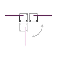 vidaXL Retractable Side Awning 47.2"x236.2