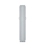 Patio Retractable Double Side Awning 66.9"x236.2" Anthracite