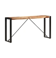 Console Table 59.1"x13.8"x29.9" Solid Sheesham Wood