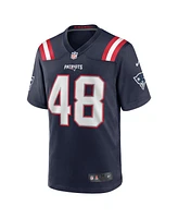 Nike Men's Jahlani Tavai Navy New England Patriots Game Player Jersey