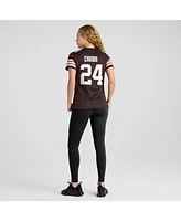 Nike Women's Nick Chubb Brown Cleveland Browns Team Game Jersey