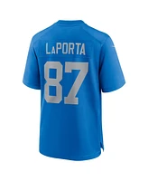 Nike Men's Sam LaPorta Blue Detroit Lions Alternate Game Jersey