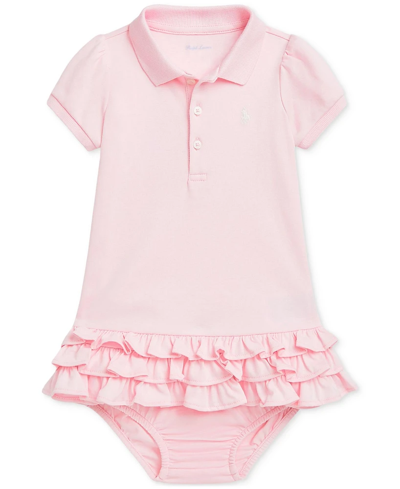 Polo Ralph Lauren Baby Cotton Ruffled Dress