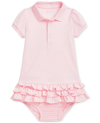 Polo Ralph Lauren Baby Cotton Ruffled Dress