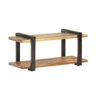 vidaXL Tv Stand 35.4"x15.7"x15.7" Solid Wood Reclaimed