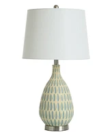 StyleCraft Home Collection 28" Metal Marissa Table Lamp