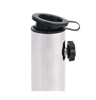 vidaXL Umbrella Base Light Gray 17.7"x9.8"x3.3" Granite