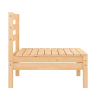 vidaXL Piece Patio Lounge Set Solid Wood Pine