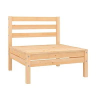 vidaXL 4 Piece Patio Lounge Set Solid Pinewood