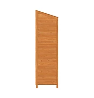 vidaXL Garden Shed 40.2"x20.5"x68.7" Solid Wood Fir