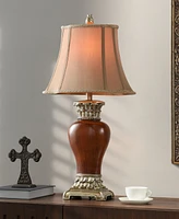 StyleCraft Home Collection 30" Glass Traditional Table Lamp