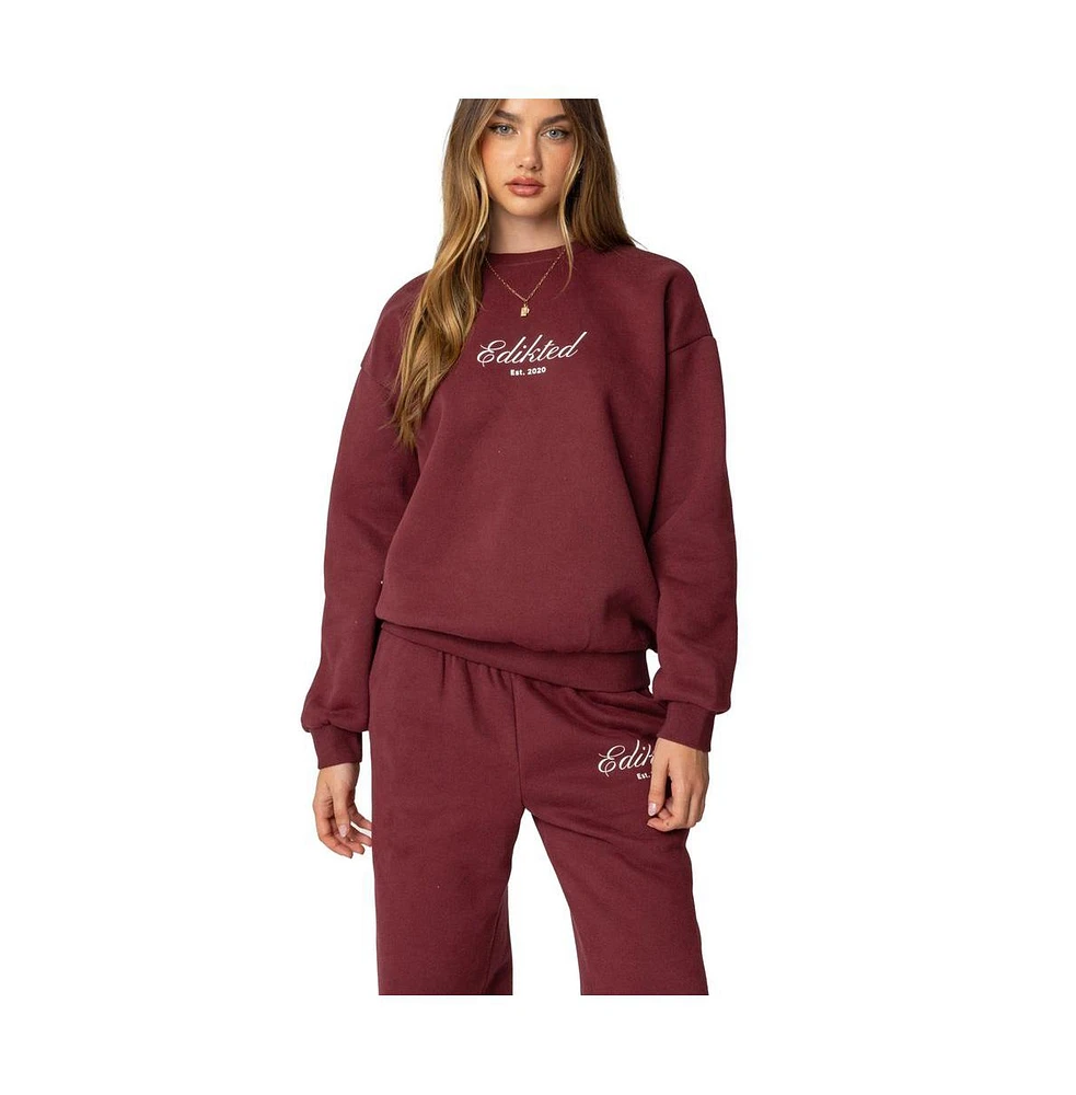 Edikted Women's Get Sweatshirt