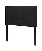 Slickblue Box-Stitch Upholstered Headboard Modern Fabric for Elegant Design