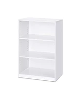 Slickblue Modern 3-Shelf Bookcase for Stylish Storage and Organization