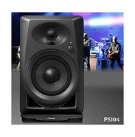 Pyle Sound Dampening Speaker Riser, Studio Acoustic Isolation Platform, 7.5" x 9.1", Up to 44.6 lbs