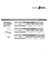 ActionHeat Men's 5V Battery Heated Glove Liners Black - Xxl