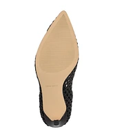 Nine West Women's Tatiana Woven Stiletto Pointy Toe Dress Pumps