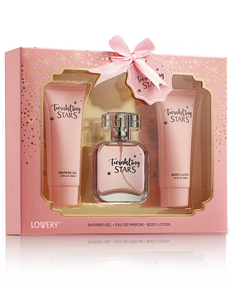 Lovery 3-Pc. Twinkling Stars Bath & Body Care Gift Set