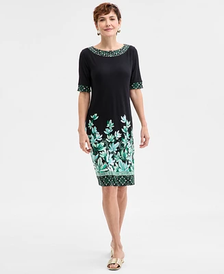 Jm Collection Women's Printed Dress, Exclusively at Macy's