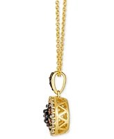 Le Vian Chocolate Diamond (1/3 ct. t.w.) & Nude Diamond (1/6 ct. t.w.) Pendant 20" Necklace in 14k Honey Gold