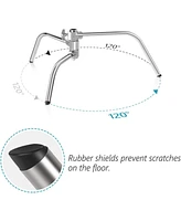 Neewer 10 Feet/3 Meters Adjustable C-Stand Light Stand with 4 Feet/1.2 Meters Extension Boom Arm, 2 Pieces Grip Head and Carry Bag for Photography Stu