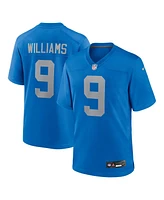 Nike Men's Jameson Williams Blue Detroit Lions Alternate Game Jersey