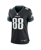 Nike Women's Dallas Goedert Black Philadelphia Eagles Alternate Game Jersey