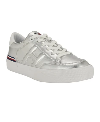 Tommy Hilfiger Women's Keziah Signature Stripe Lace-Up Sneakers