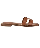 Tommy Hilfiger Women's Terenz Logo Strap Flat Slide Sandals