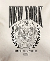 Hybrid Apparel Plus Avengers New York Graphic Pullover T-Shirt