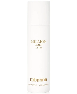 Rabanne Million Gold For Her Deodorant Spray, 5.1 oz.