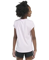 adidas Big Girls Cap-Sleeve Logo Graphic Cotton T-Shirt