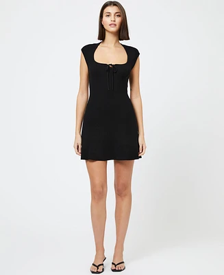 French Connection Women's Cosysoft Flared Mini Dress