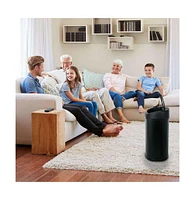 Slickblue Kitchen Trash Can with Touch-Free Motion Sensor Lid for Hands-Free Disposal